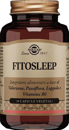 Solgar Fitosleep 30 Capsule Vegetali-1