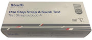Test Autodiagnostico One Step Strep a Rilevazione Qualitativa Antigeni Streptococco a in Tampone Faringeo 1 Pezzo