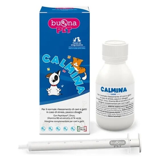 Buona Pet Calmina Mangime Complementare Per Cani E Gatti 60g-2