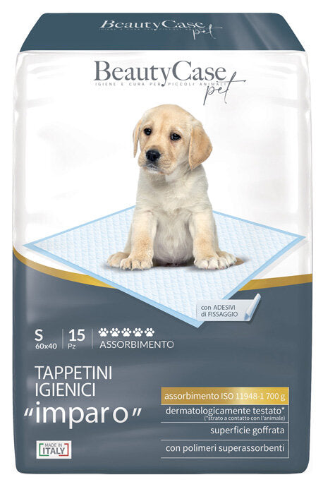 BeautyCase Tappetini Assorbenti Per Cani Taglia S 15 Pezzi 60x40cm-2