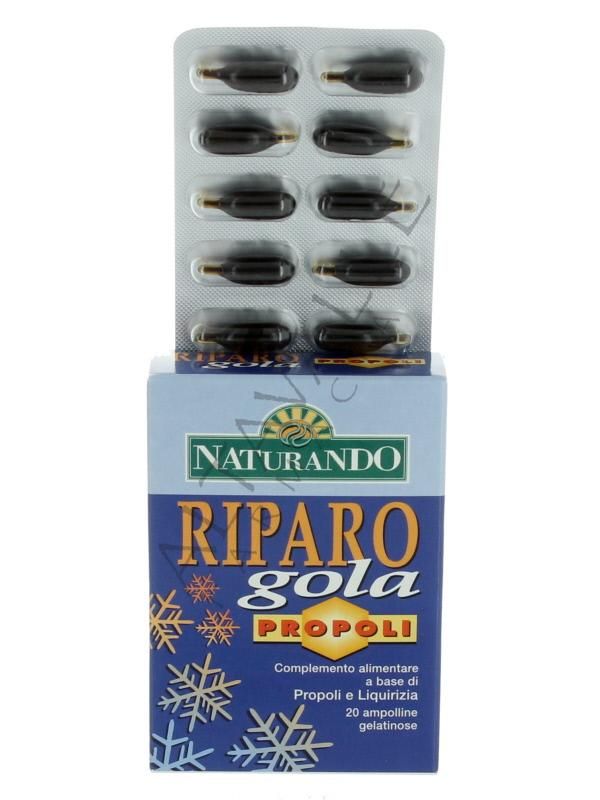 Riparo Gola Propoli 20 ampolline gelatinose-1