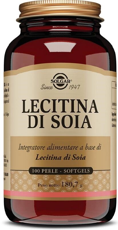 Solgar Lecitina di Soia 100 perle-2