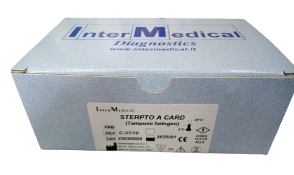INTERMEDICAL STREPTO A 10TEST-1