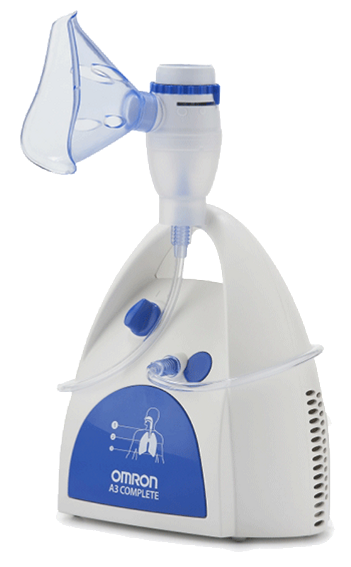 Omron A3 Complete Nebulizzatore a compressore con Doccia nasale inclusa-1