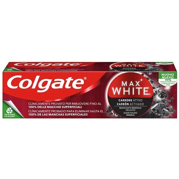 Colgate Max White Carbon dentifricio sbiancante 75ml-2