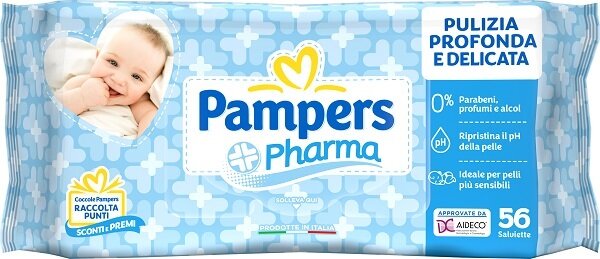 Pampers Pharma Salviettine 56 Pezzi-1