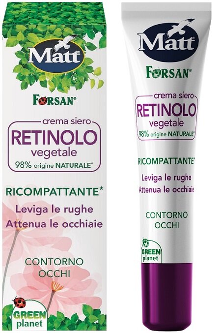 Matt Crema/Siero Retinolo Vegetale Ricompattante Viso 30ml-1