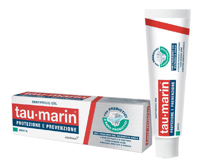 Taumarin Protezione e Prevenzione Dentifricio Gel Menta 75ml-2