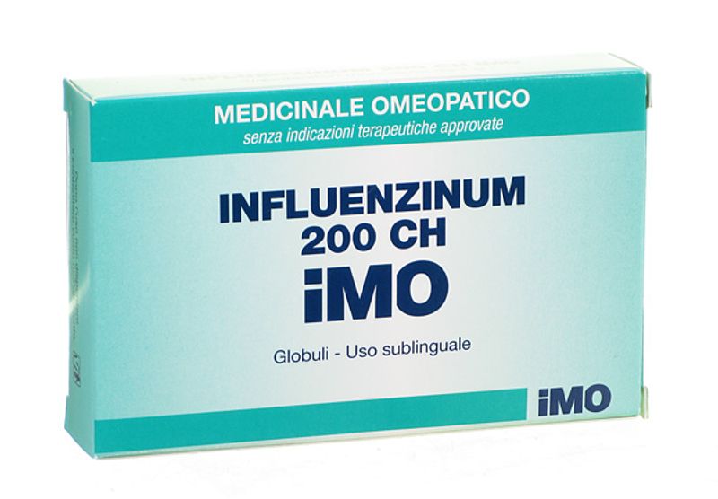 Imo Influenzinum 200 CH globuli sublinguali 4 tubi dose-1