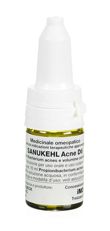 Imo Sanukehl Acne D6 medicinale Omeopatico gocce uso orale e cutaneo 10 ml-1