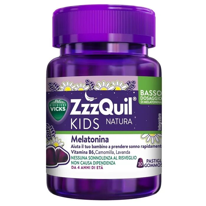 Vicks ZzzQuil Kids Natura 30 pastiglie gommose-2