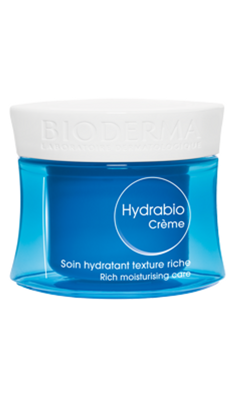 Bioderma Hydrabio Creme trattamento di idratazione profonda per pelle sensibile da secca a molto sec-1