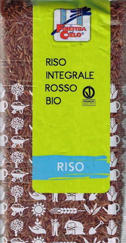 La Finestra sul cielo Riso Integrale rosso BIO 500g-1