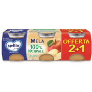 Mellin Omogeneizzato Alla Mela 3x100g 4Mesi+-2