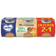 Mellin Omogeneizzato Mela/Banana 3x100g 4Mesi+-2