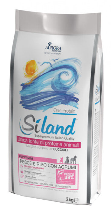 Siland Puppy Mini al pesce indicato per cani di piccola taglia 3kg-1