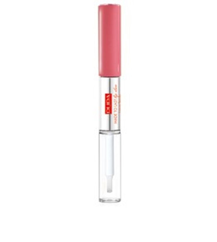 Pupa Made to Lip Duo Rossetto liquido Colore&Topcoat waterproof n. 009 Sweet Pink-1