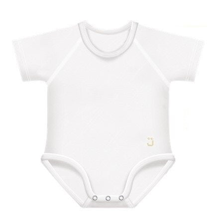 J Bimbi Body 0-36M In Bambu' 4 Stagioni Bianco-2