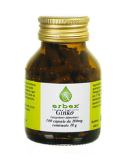Erbex Ginkgo biloba integratore 100 capsule da 380 g-1