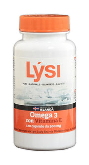 Lysi Omega 3 con Vitamina E 120 capsule da 500 mg-1