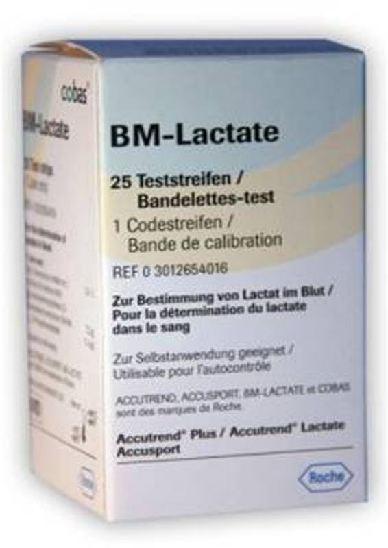 25 Strisce reattive lattato per Accutrend-1