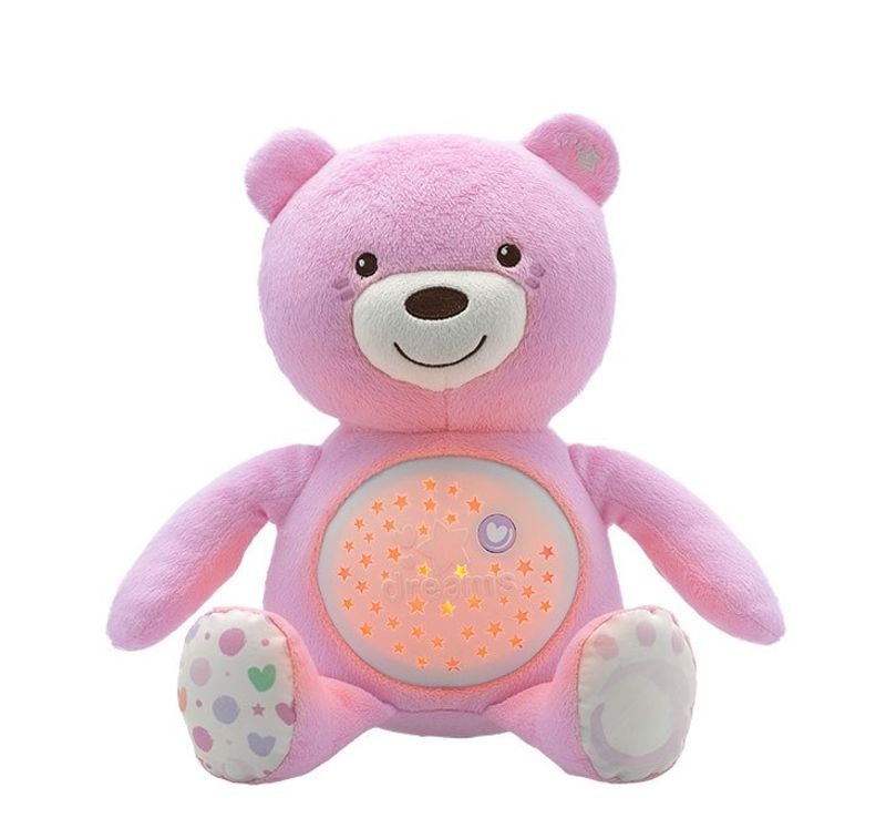 Chicco Baby Bear Orsetto proiettore 0m+ rosa-1