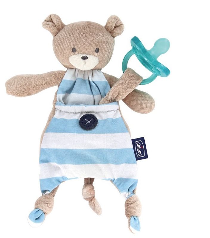 Chicco Pocket Friend 0m+ orsetto azzurro-1