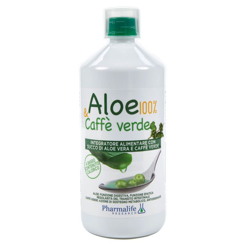 Pharmalife Aloe 100% Caffè Verde 1000ml-1
