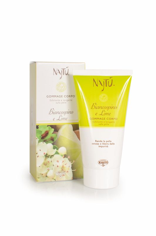 Najtù Biancospino e Lime Gommage Corpo 150ml-1