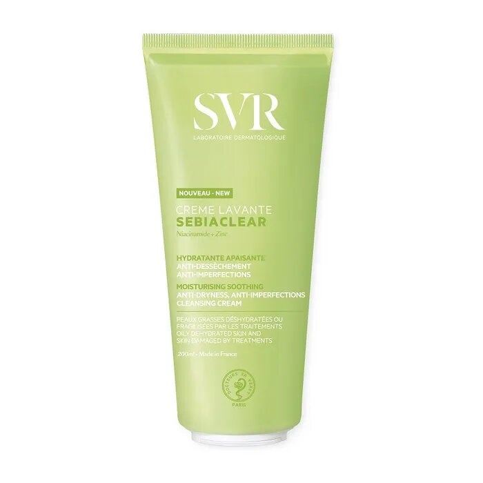 SVR Sebiaclear Cleansing Cream Purifying Cleanser 200ml-2