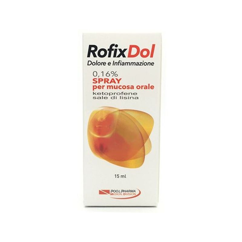 RofixDol Dolore e Infiammazione 0,16% Spray per mucosa orale 15ml-1