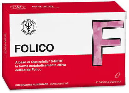 Amicafarmacia Folico integratore alimentare 60 capsule vegetali-2