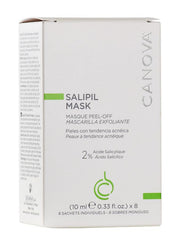Canova Salipil Mask per pelli miste a tendenza acneica 8 bustine monouso-1