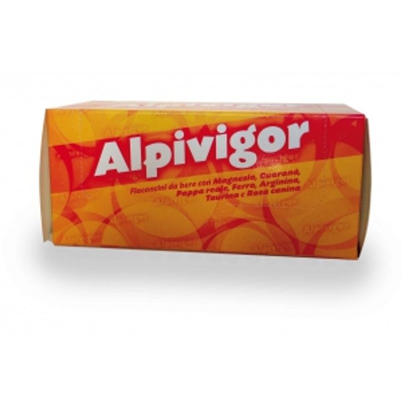 Alpivigor Integratore Alimentare stanchezza e affaticamento 10 flaconcini 15ml-1