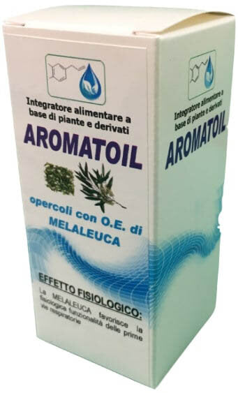 Aromatoil Melaleuca integratore alimentare utile per le vie respiratorie 50 opercoli-2