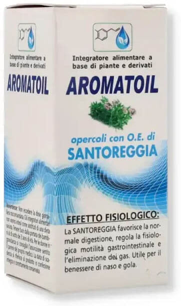 Aromatoil Santoreggia integratore alimentare utile per l'apparato gastro-intestinale 50 opercoli-2