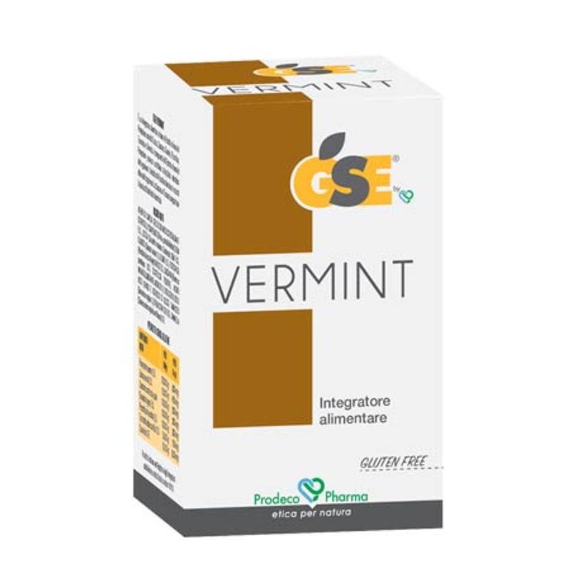 Gse Vermint Integratore per i vermi intestinali 90 compresse-1