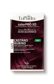 Euphidra ColorPro XD colorazione permanente eXtra Delicata n. 465 castano rubino-1