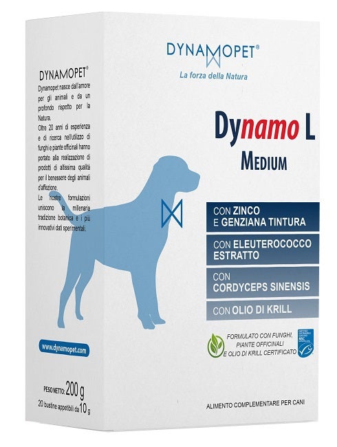 Dynamo L Medium Mangime Complementare Per Cani 20 Bustine-1