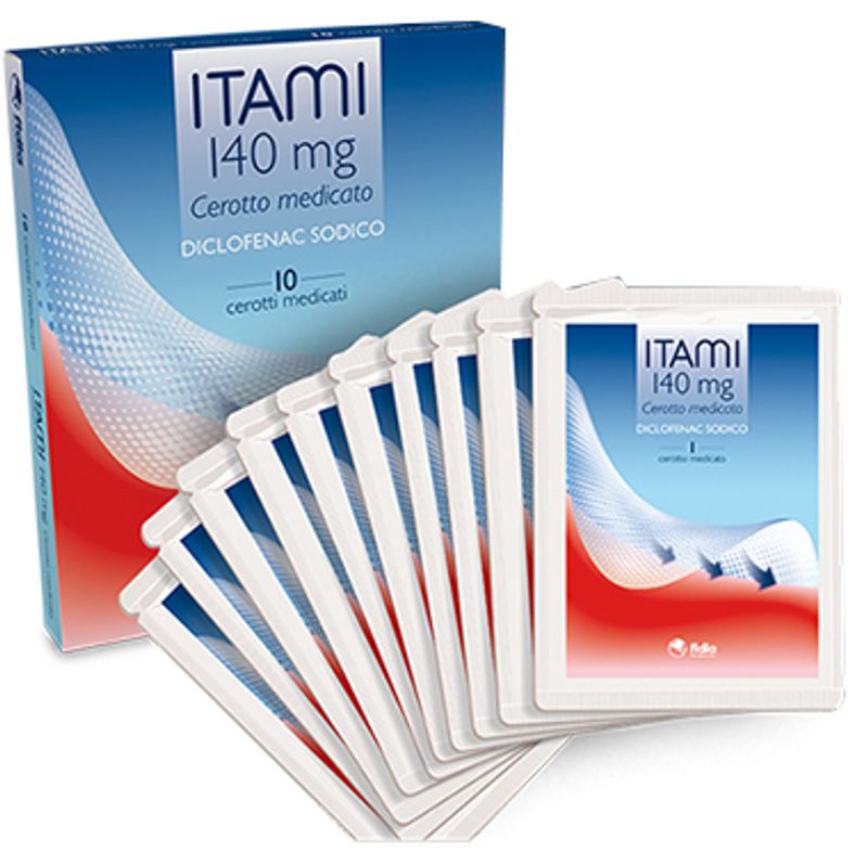 Itami 140mg Cerotto medicato 10 pezzi-1