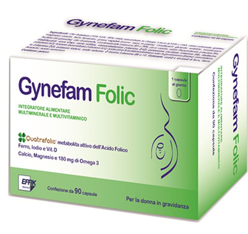 Gynefam Folic 90 capsule molli-1