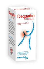 Dequadin 0,5% Soluzione Per Mucosa Orale Flacone 28 Ml-1