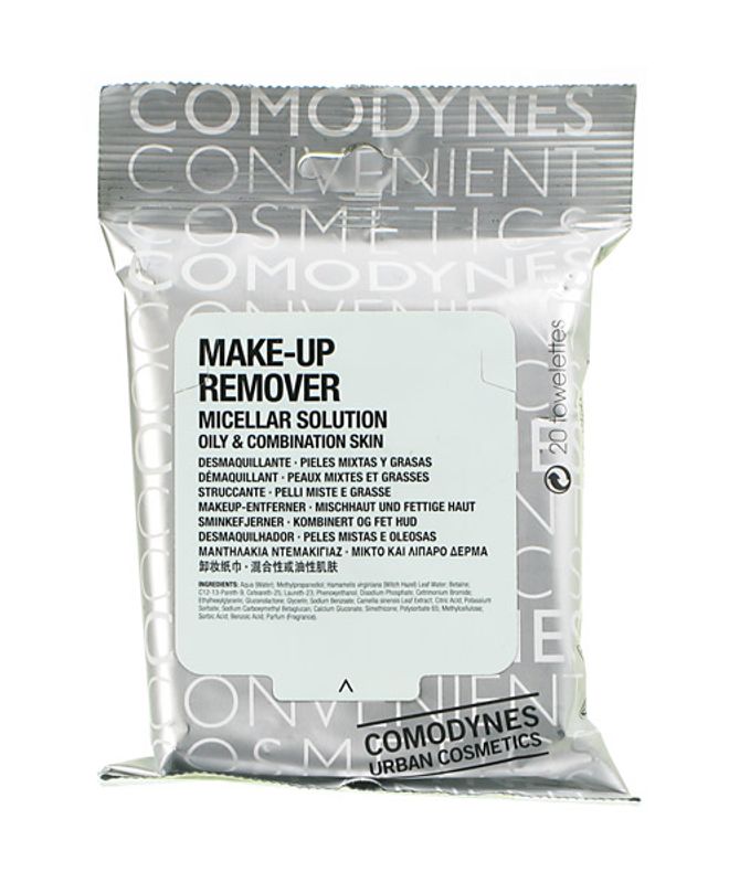 Comodynes Make-Up Remover Soluzione Micellare struccante pelle grassa 20 salviette-1