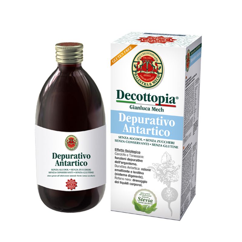 Tisanoreica Decottopia Depurativo Antartico con Stevia 500ml-1