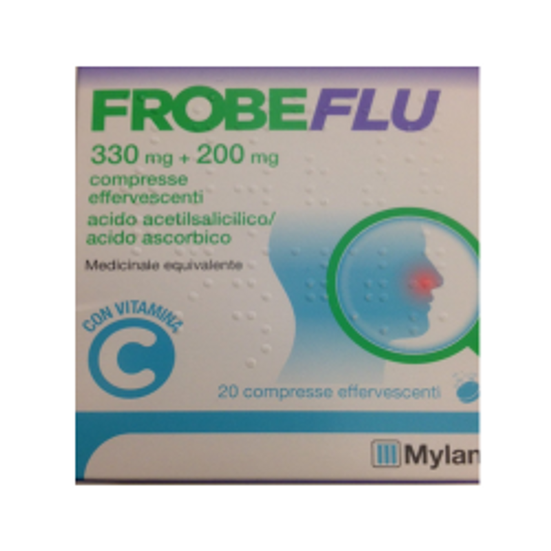 FrobeFlu 330mg+200mg 20 compresse effervescenti-1