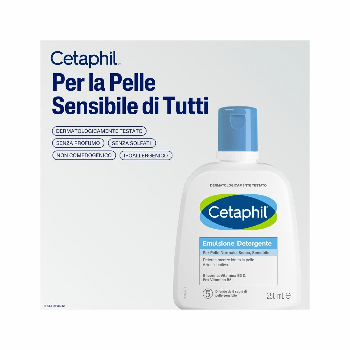 Cetaphil Emulsione Detergente Lenitiva 250ml-2