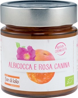 Fior di Loto Composta di Albicocca e Rosa Canina BIO 250g-1