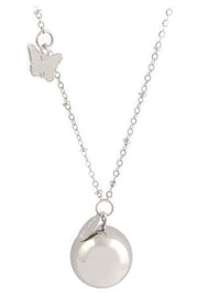 ARGENTOE' COLLANA BOLA FARFAL-1