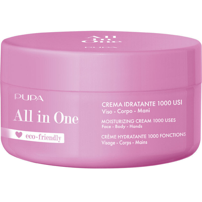 Pupa All In One Crema Idratante 1000 Usi Viso/Corpo/Mani 350ml-2