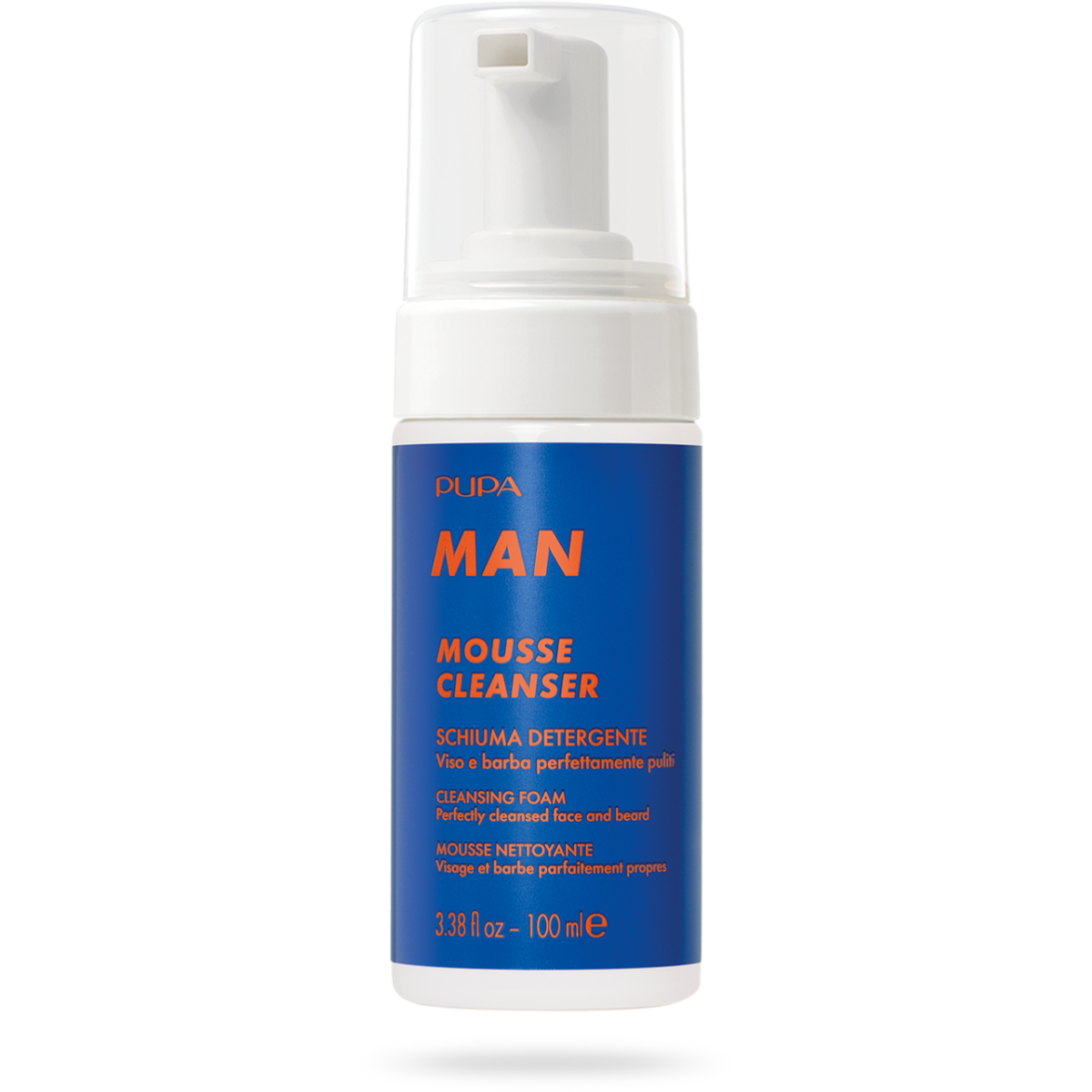 Pupa Man Mousse Cleanser Schiuma Detergente Viso/Barba 100ml